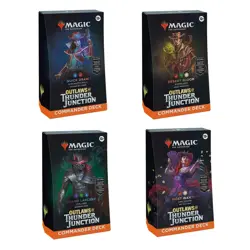 Magic The Gathering - MTG Outlaws of Thunder Junction Commander Decks (Set of 4) - Image 1