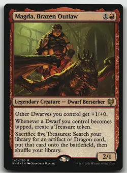 Magda, Brazen Outlaw R Kaldheim 142 LP - Image 1