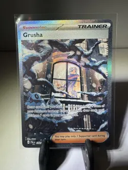 Pokemon TCG- Grusha Special Illustration Rare SV02: Paldea Evolved 268/193 NM/M - Image 1
