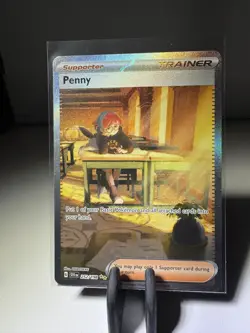 Pokemon TCG-Penny 252/198-Sv01:Base Set- Special Illustration Rare-NM/M - Image 1