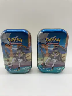 POKEMON Crown Zenith Mini Tin Leon Charizard New Sealed (Lot Of 2) - Image 2