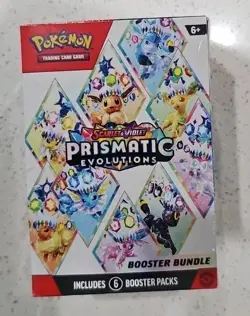 Pokemon TCG Scarlet & Violet Prismatic Evolutions Booster Bundle Factory Sealed - Image 1