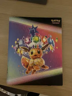 Eevee Binder - Prismatic Evolutions - Pokemon TCG - used but good condition - Image 1