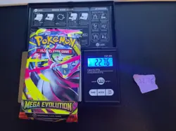 22.76g VERY HEAVY Mega Evolution Pokemon Sealed Booster Pack New SIR/HRU - Image 1