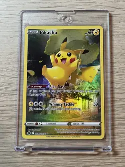 Pikachu GG30/GG70 Pokemon TCG Crown Zenith Galarian Gallery Holo Full Art NM - Image 1