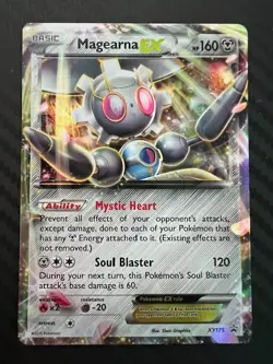 Pokemon TCG Magearna EX XY Black Star Promos XY175 Holo Promo NM - Image 1