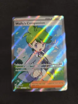 Wally's Compassion 176/132 Full Art Ultra Rare - Pokemon TCG: Mega Evolution NM - Image 1