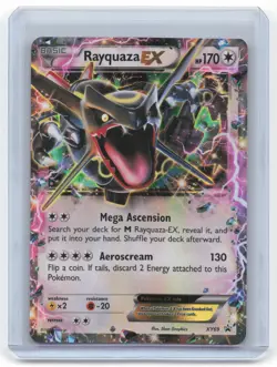 Pokemon Rayquaza EX 2015 XY Black Star Promo Holo #XY69 Lightly Played - Image 1