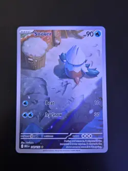 Snover 140/132 SIR Pokemon Mega Evolution NM Holo Pack Fresh - Image 1
