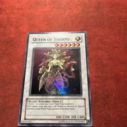 Yu-Gi-Oh Queen of Thorns Super Rare CSOC-EN042 - Image 1