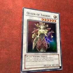 Yu-Gi-Oh Queen of Thorns Super Rare CSOC-EN042 - Image 3