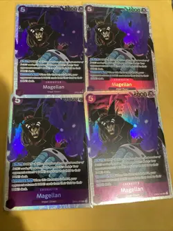 Magellan OP02-085 SR Paramount War One Piece Card Game X4 Playset - Image 1