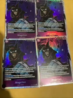 Magellan OP02-085 SR Paramount War One Piece Card Game X4 Playset - Image 2