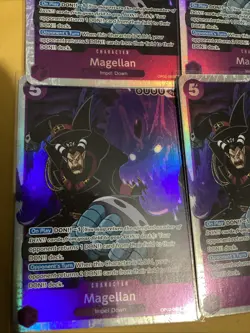 Magellan OP02-085 SR Paramount War One Piece Card Game X4 Playset - Image 3