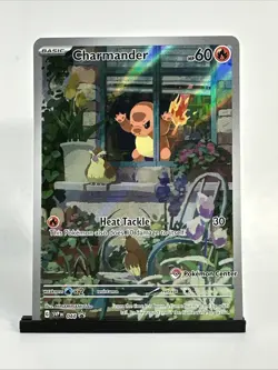 Charmander SVP 044 Obsidian Flames ETB Promo Card (Pokemon Center Stamped) - Image 3