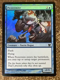 MTG *Pestermite Foil X1 * (LP) Modern Masters Magic the Gathering Free Shipping - Image 1