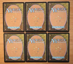 Set of 6 Umbra Totem Armor Enchantments *Unplayed NM* (MTG Hyena, Spider Eel) - Image 2