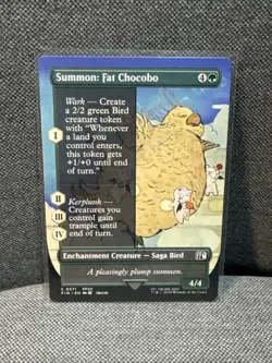 Summon: Fat Chocobo (Borderless) Final Fantasy Regular - Image 1