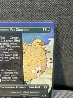 Summon: Fat Chocobo (Borderless) Final Fantasy Regular - Image 3