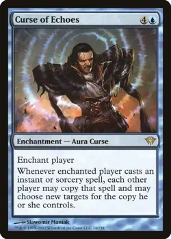 Dark Ascension Curse of Echoes MTG Magic the Gathering NM - Image 1