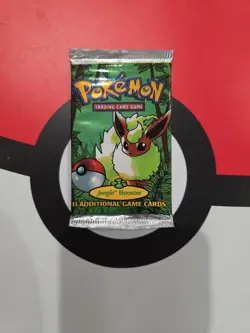 Pokemon Jungle Booster Pack | Factory Sealed Flareon Art Work - Image 1