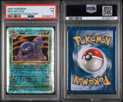 2002 Pokemon Legendary Collection Muk Reverse Holo PSA 1 - Image 1