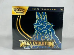 Mega Evolution Lucario ETB Pokemon Elite Trainer Box - SEALED IN HAND - Image 1