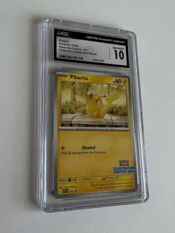 Pokemon Illustration Contest 2024 Pikachu SVP 214 - CGC Gem Mint 10 - Image 2