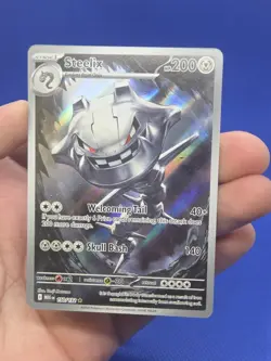 Pokemon Mega Evolution Steelix 150/132 Illustration Rare IR NM - Image 2