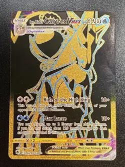 Ice Rider Calyrex VMAX Gold Ultra Rare TG29/TG30 Pokemon TCG Astral Radiance NM - Image 1