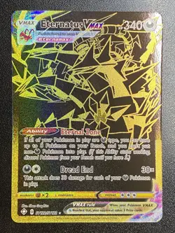 Eternatus VMAX SV122/SV122 Pokemon TCG Shining Fates Gold Shiny Secret Rare NM - Image 2
