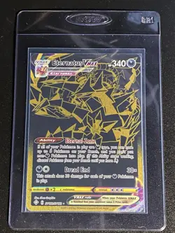 Eternatus VMAX SV122/SV122 Pokemon TCG Shining Fates Gold Shiny Secret Rare NM - Image 4