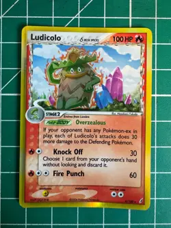 Ludicolo (Delta Species) 6/100 - Crystal Guardians Reverse Holo - Pokemon - Image 1