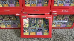 Pokemon 151 Scarlet And Violet 151 4 Mini Tin Pack Sams Club Lot Of 6 - Image 1
