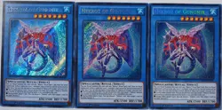 Yugioh 3x Nekroz of Gungnir MP15-EN219 1st Edition Secret Rare Near Mint Playset - Image 1