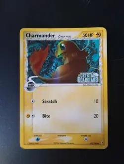 Pokemon card Charmander 49/100 Holo STAMPED | Delta Species | EX (ENG) - Image 1