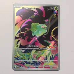 Bulbasaur 133/132 ME01: Mega Evolution Illustration Rare Pokemon Card - Image 1