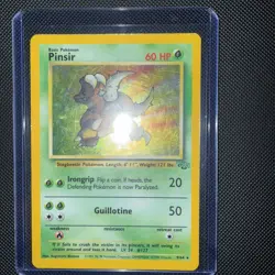 Pinsir 9/64 | Base Set Jungle | Holo Pokemon Card LP Small Whitening - Image 1