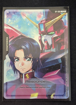 Athrun Zala Resource Card - RP008 Gundam Promo Card English - Image 1