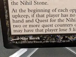 Quest for the Nihil Stone Worldwake Regular - Image 2