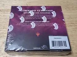 Magic The Gathering MTG - Commander Legends Collector Booster Box Factory Sealed - Image 4