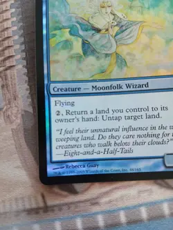 Magic The Gathering Oboro Breezecaller FOIL Saviors of Kamigawa MP - Image 4