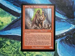Ilharg, the Raze-Boar - Retro Frame - Ravnica Remastered - NM [334] - Image 1