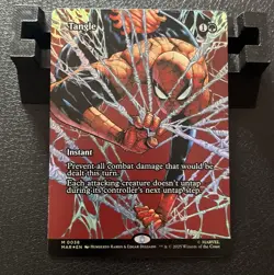 Tangle #0038 Borderless Mythic FOIL Marvel's Spider-Man Magic MTG - Image 1