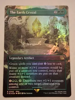 The Earth Crystal (Borderless) Final Fantasy Foil - Image 1