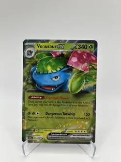 Venusaur EX - Double Rare - #001/142 - Stellar Crown - Pokemon TCG - Image 1