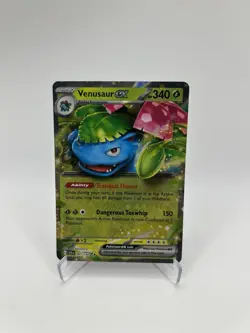 Venusaur EX - Double Rare - #001/142 - Stellar Crown - Pokemon TCG - Image 3