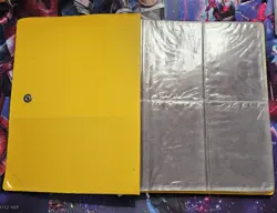 Pokemon 1999 Yellow Bulbasaur 4 Pocket Binder Vintage - Image 5