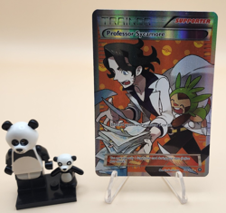 Pokemon Professor Sycamore 114/114 Steam Siege Ultra Rare Full Art Holo MP - Image 1