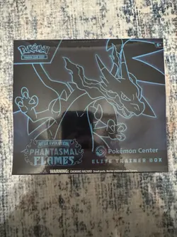 Pokemon Phantasmal Flames ETB Pokemon Center Exclusive Sealed - Image 1